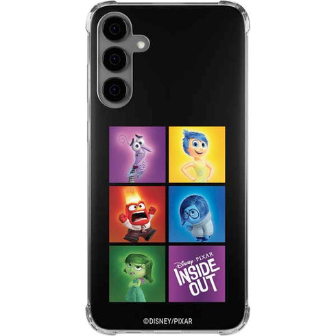 Disney Inside Out Character Portraits Galaxy S24 Plus Clear Case